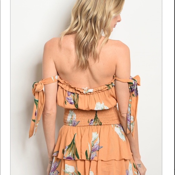 Sale! Floral Romper - Picture 3 of 4